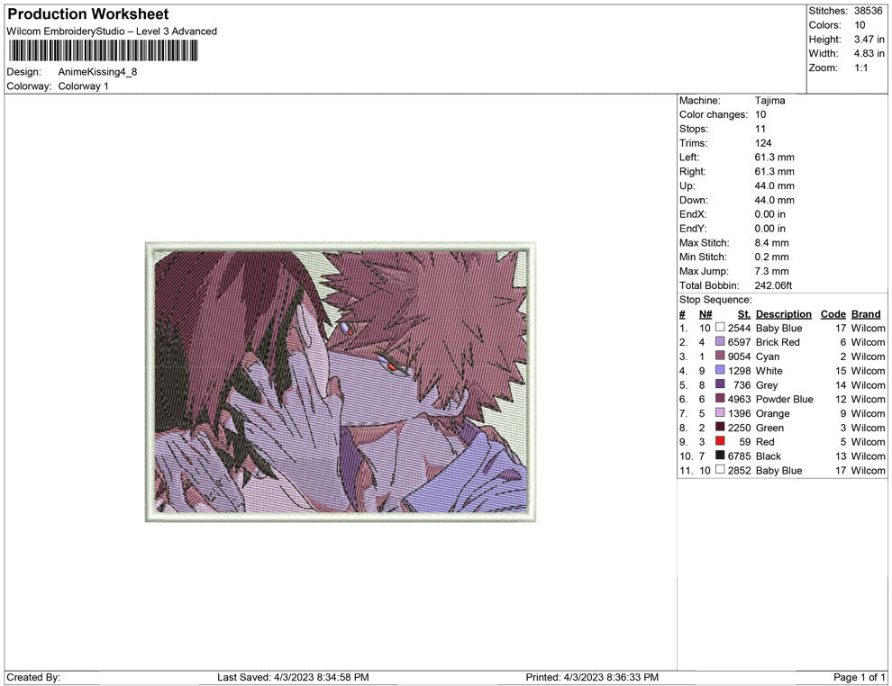 Anime Kissing