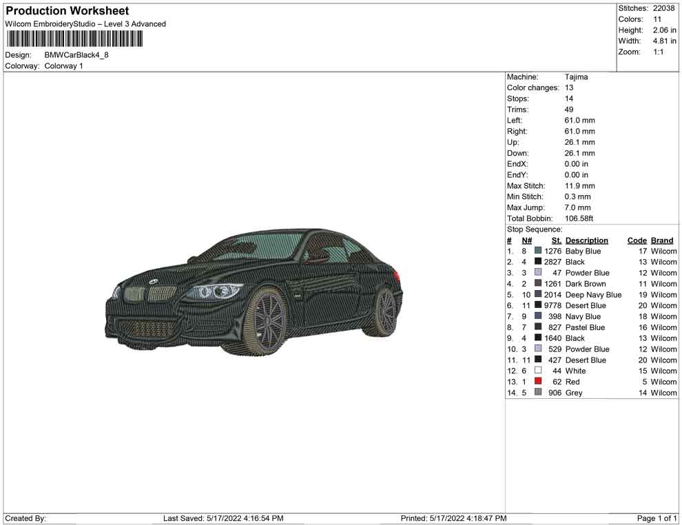 BMW Car Black