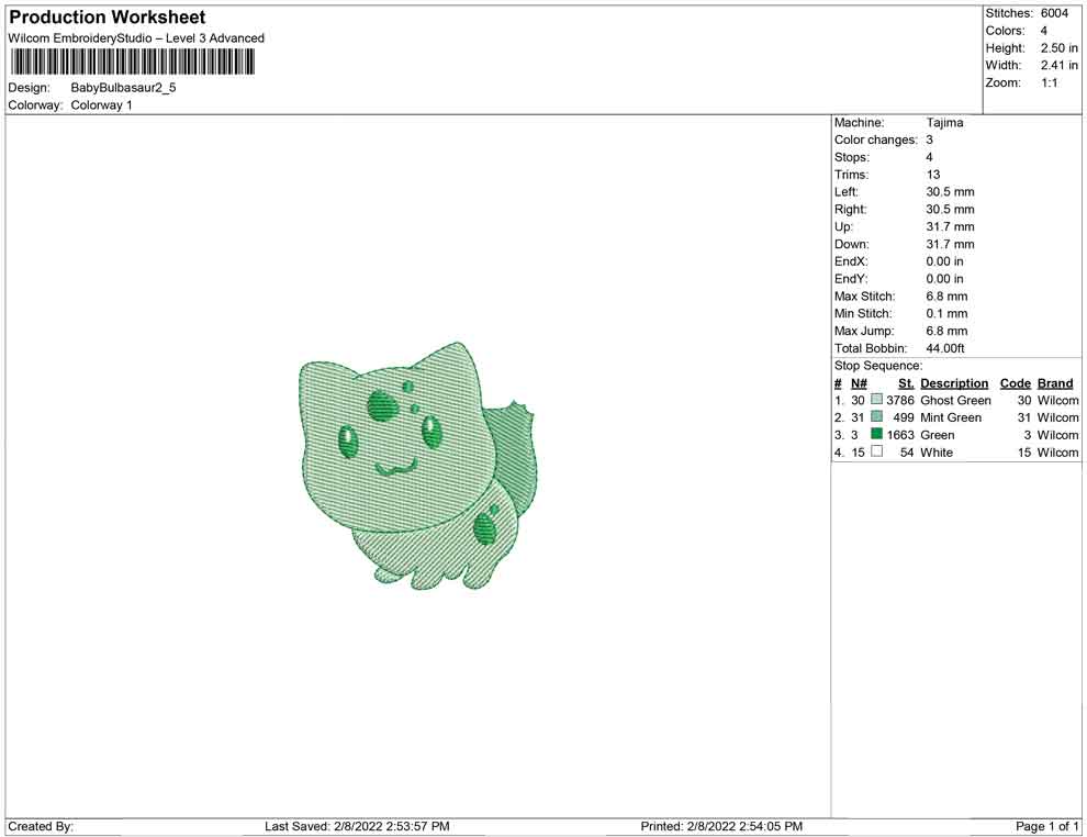 baby bulbasaur