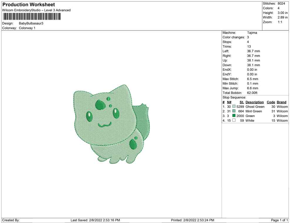 baby bulbasaur