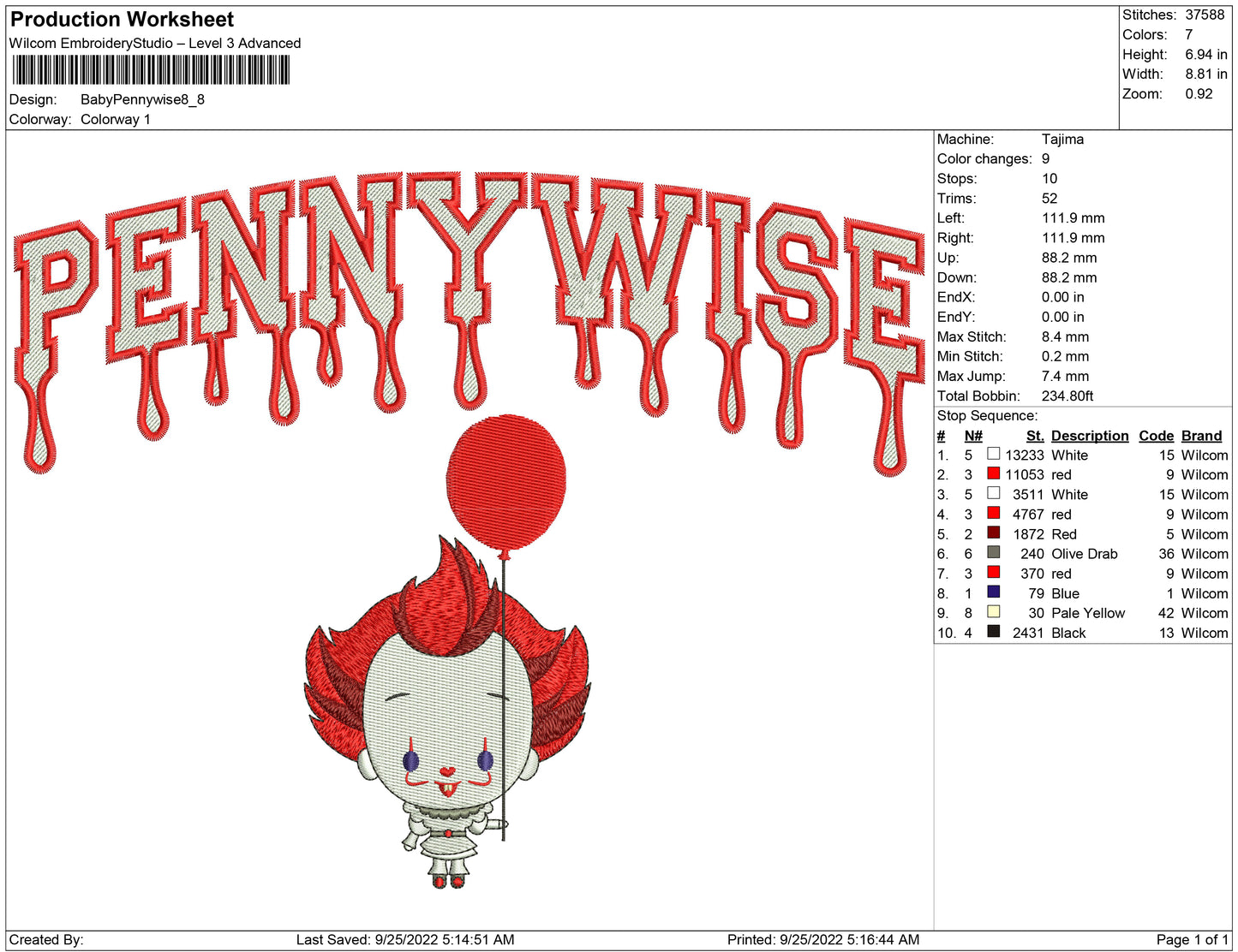 Baby Pennywise
