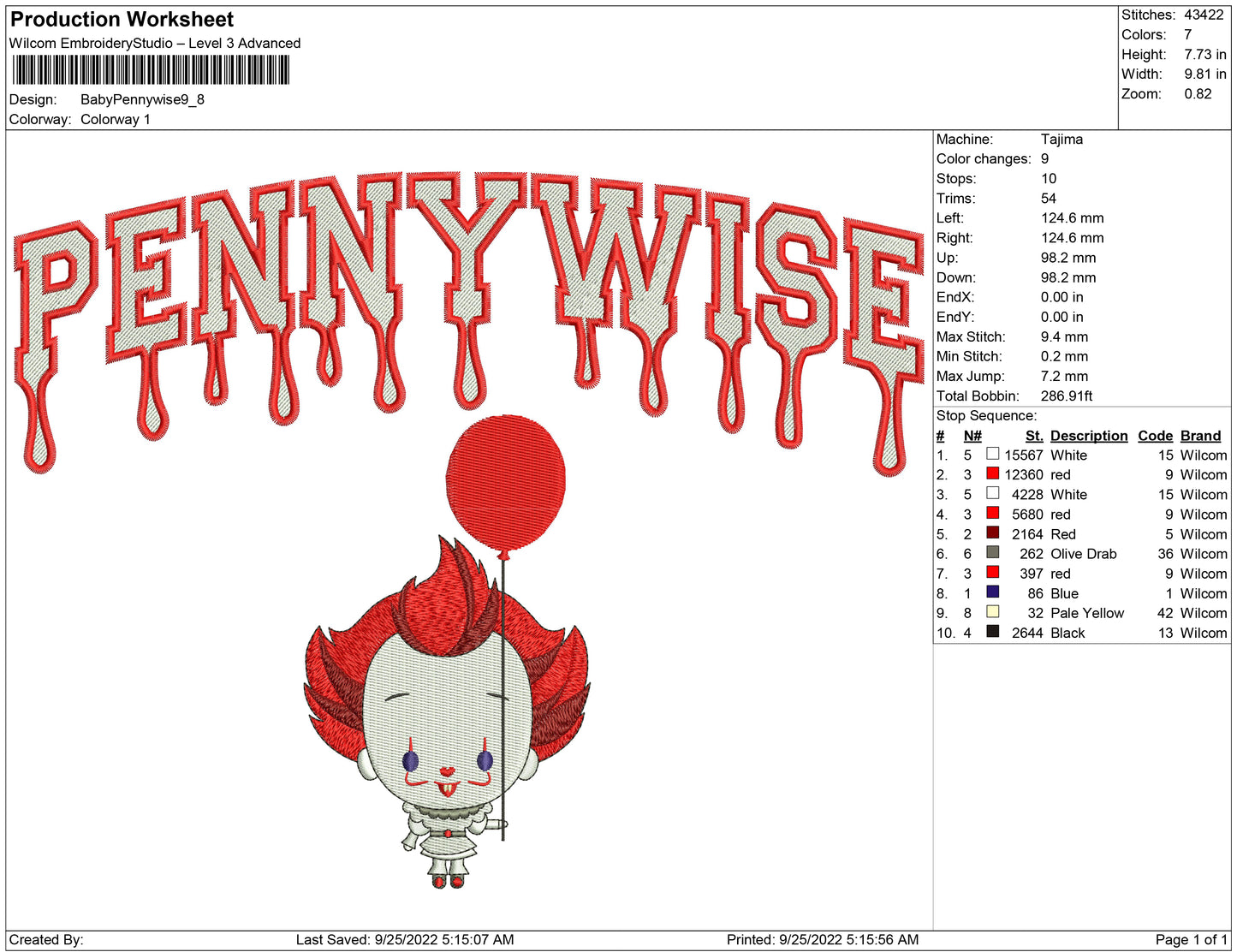 Baby Pennywise