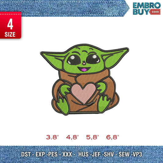Baby Alien with Heart