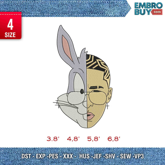 Bad Bunny full color