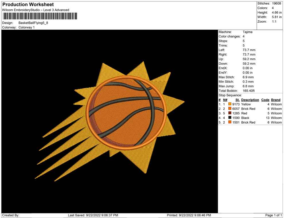 Basketball Flying