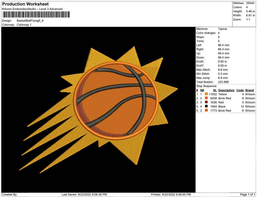 Basketball Flying