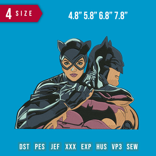 Batman And Catwomen Together
