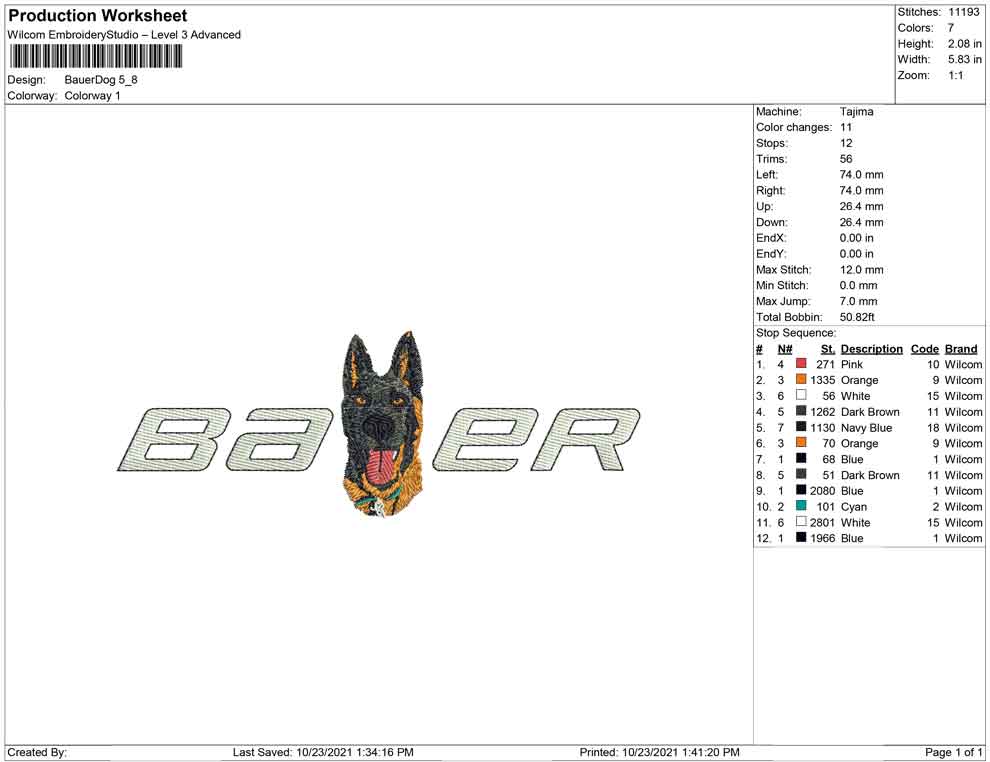 Bauer Dog