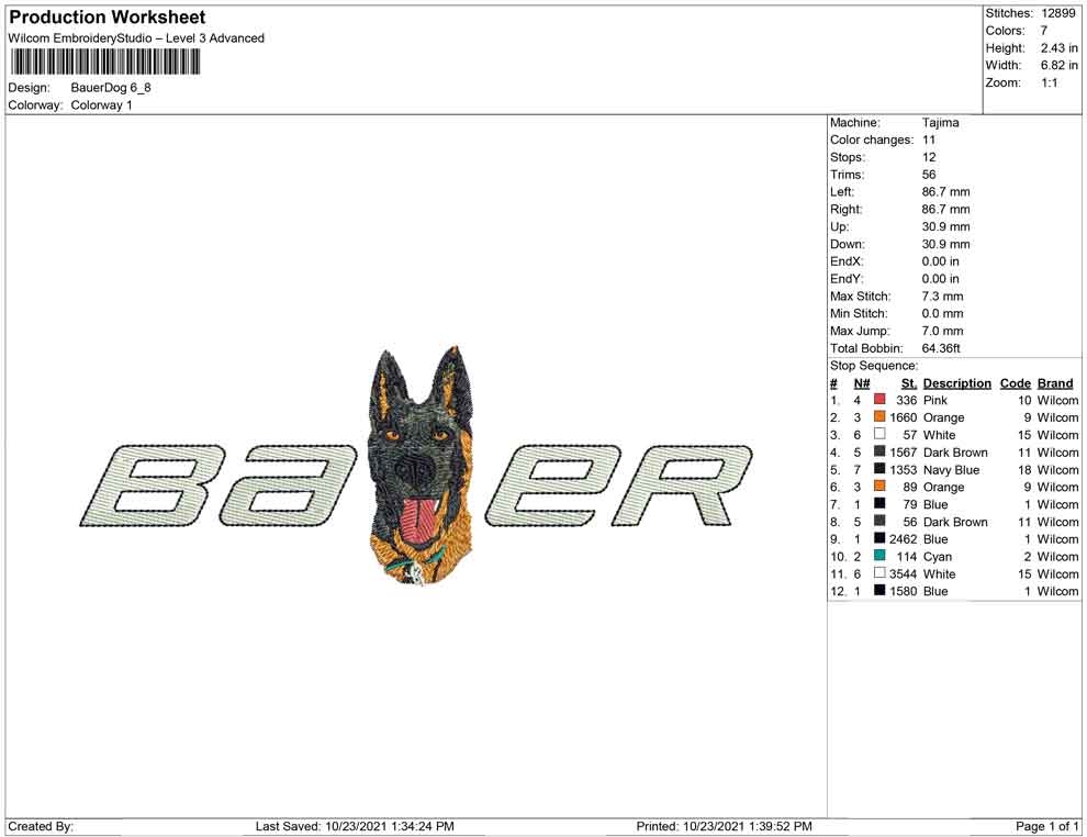 Bauer Dog