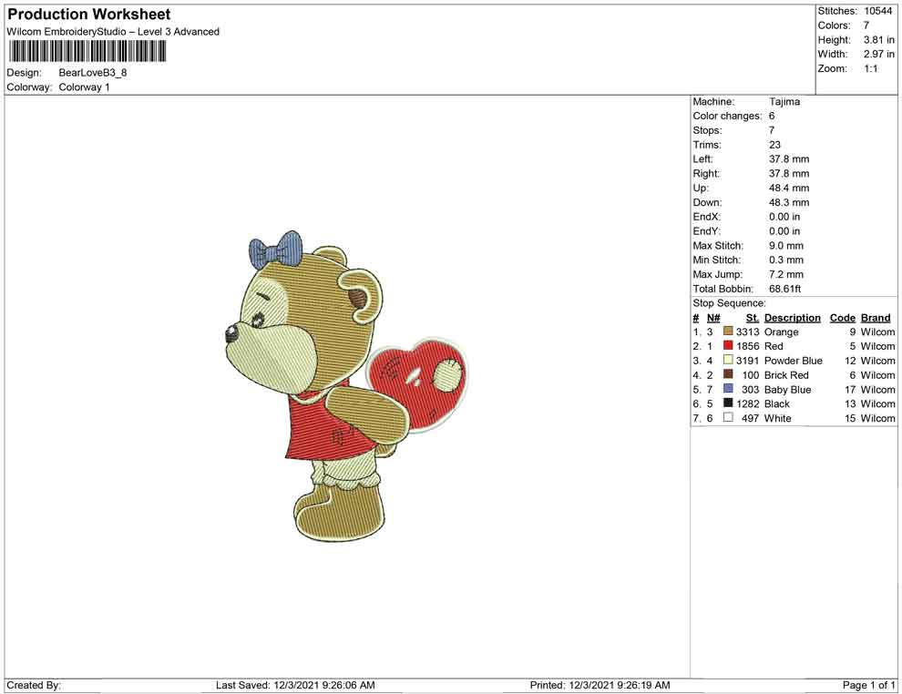 Bear Love B