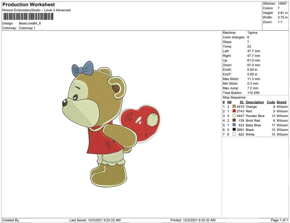 Bear Love B