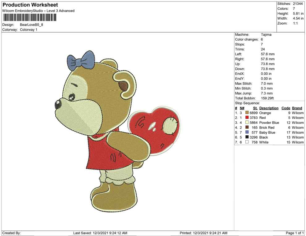 Bear Love B
