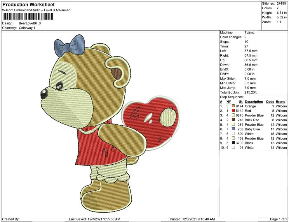 Bear Love B