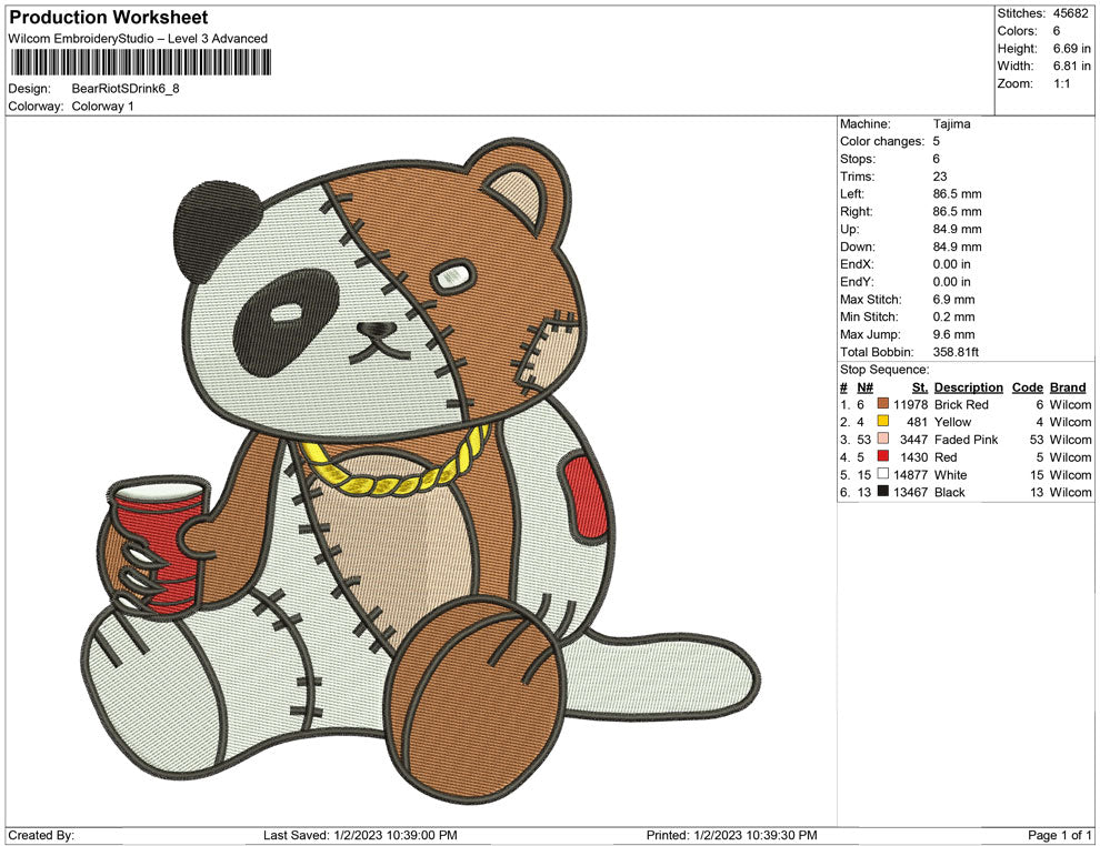 bear riot society Drink