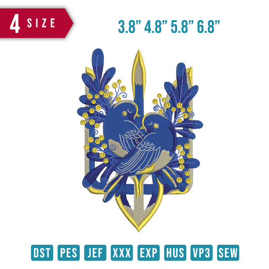 Birds ukraine motifs