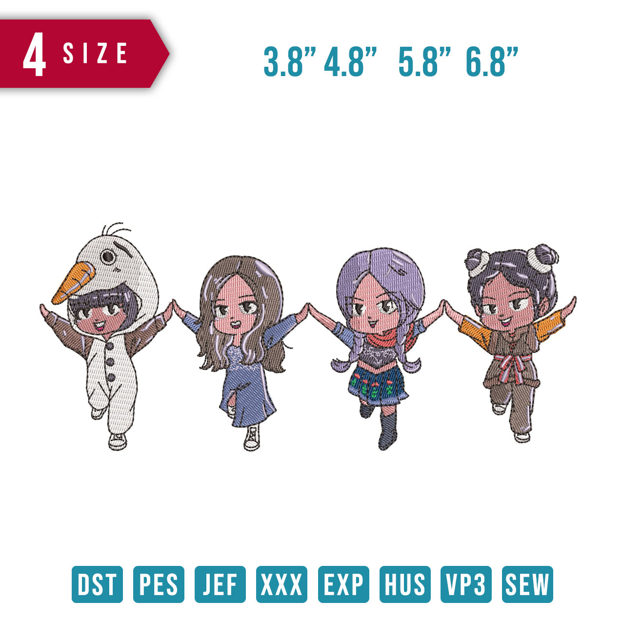 Black Pink Chibi