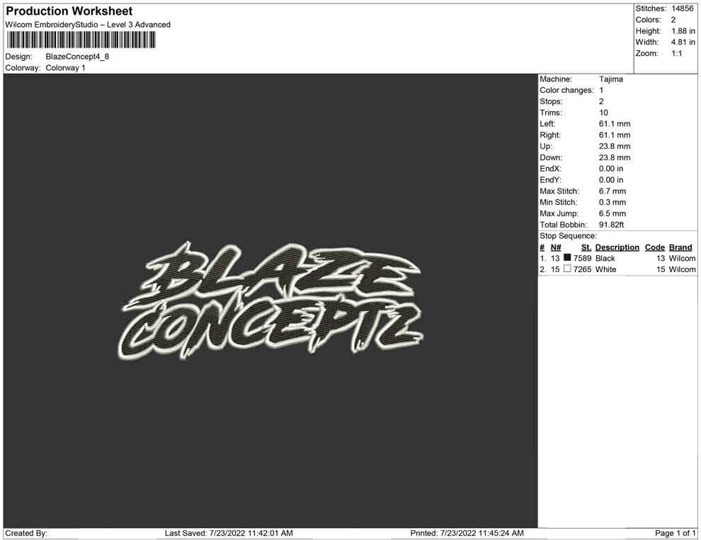 Blaze concept