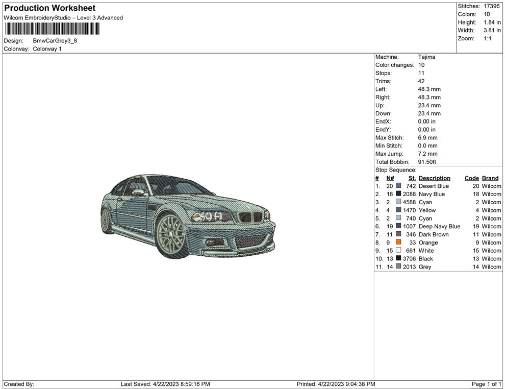 BMW Car Grey