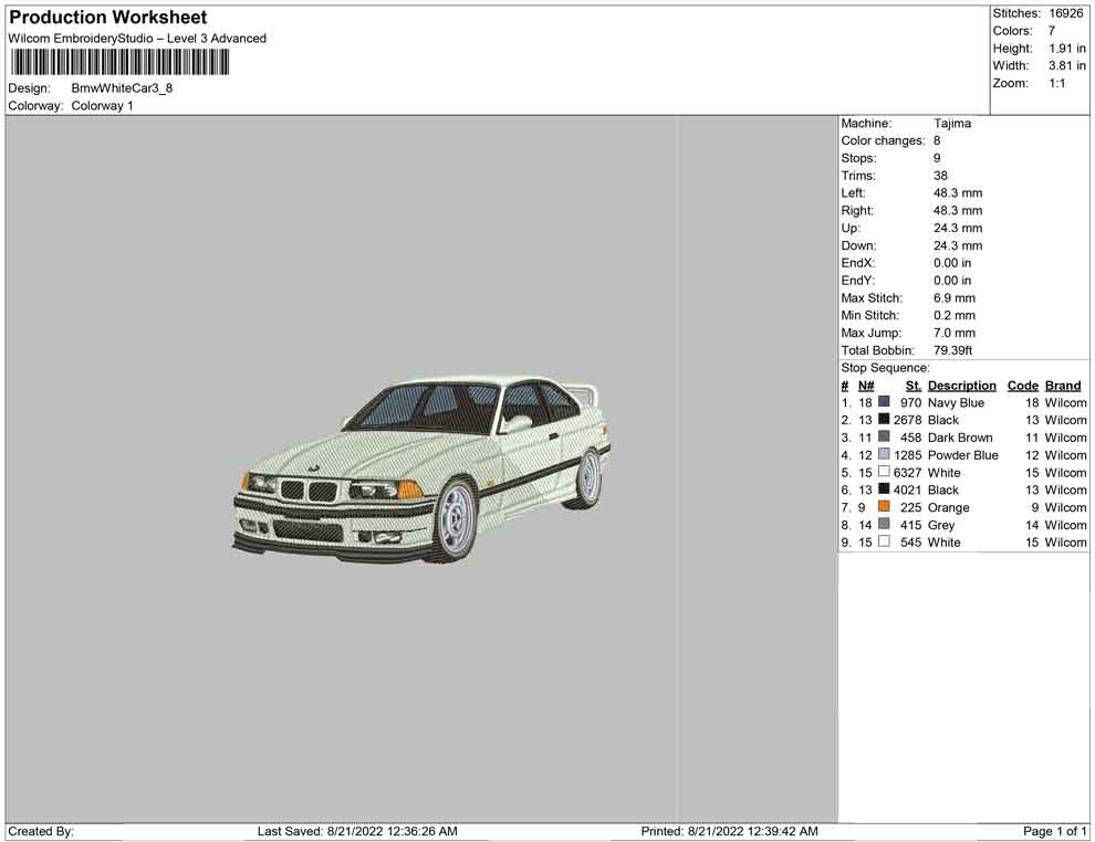 Bmw White Car