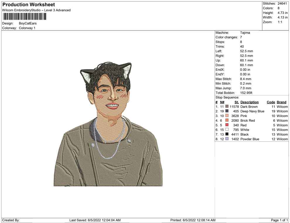 Boy Cat ears