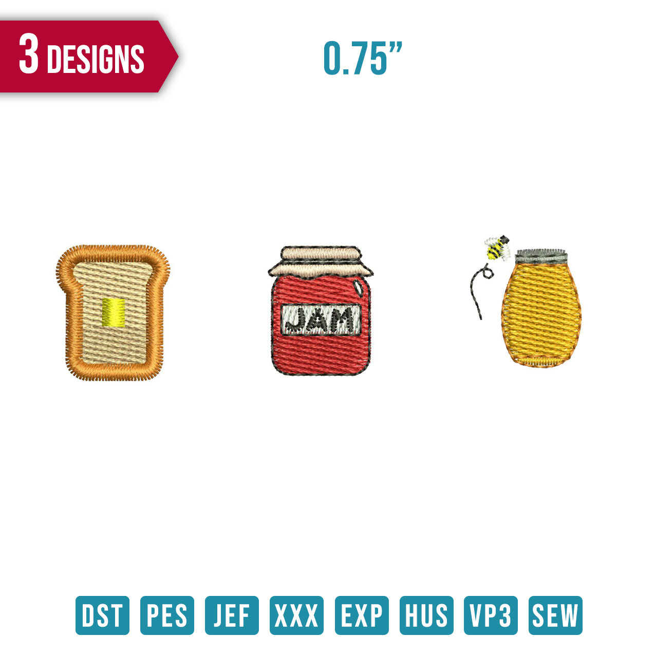 Bread,Jam,Honey