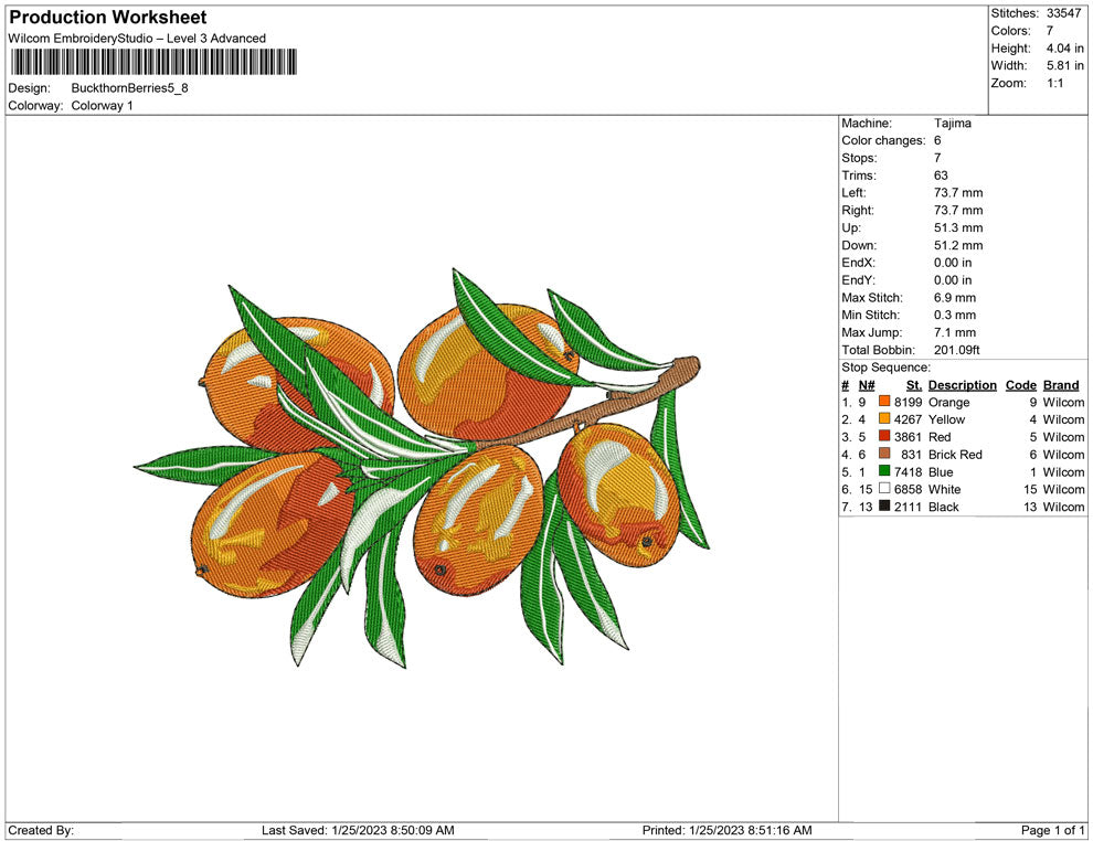 Buckthorn Berries
