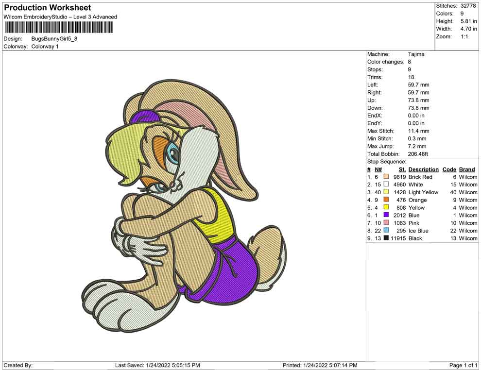 Bugs bunny Girl