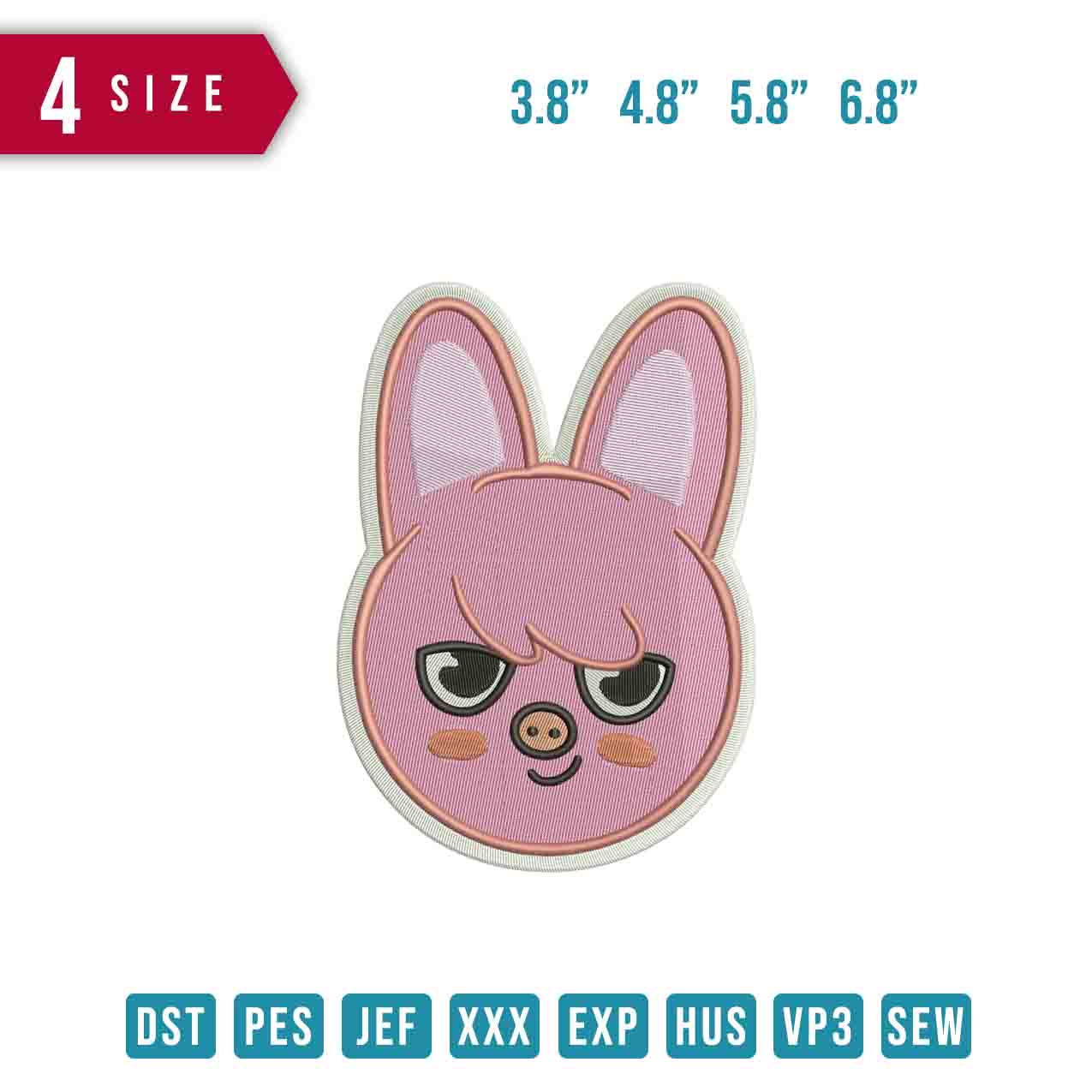 Bunny toon head regular