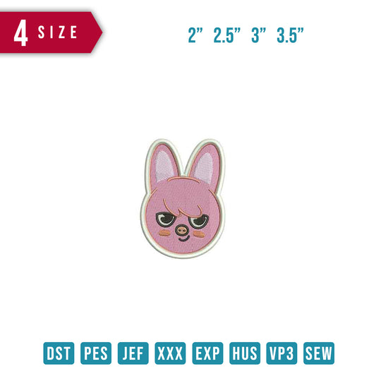 Bunny Cartoon Head
