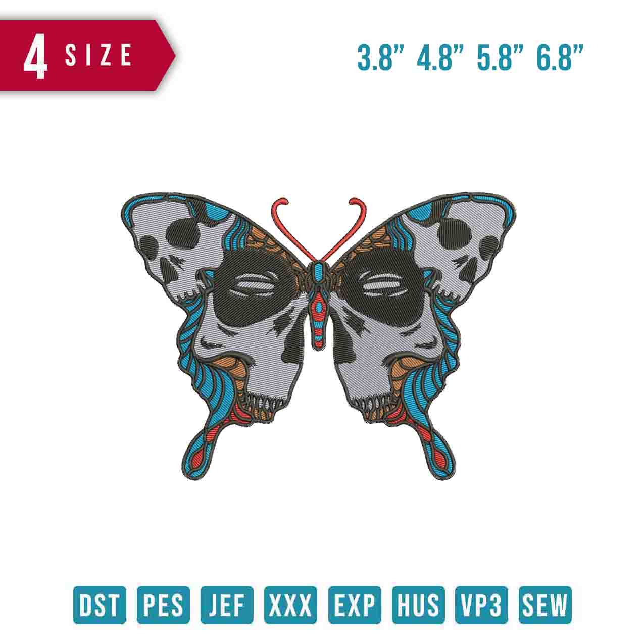 Butterfly Skull