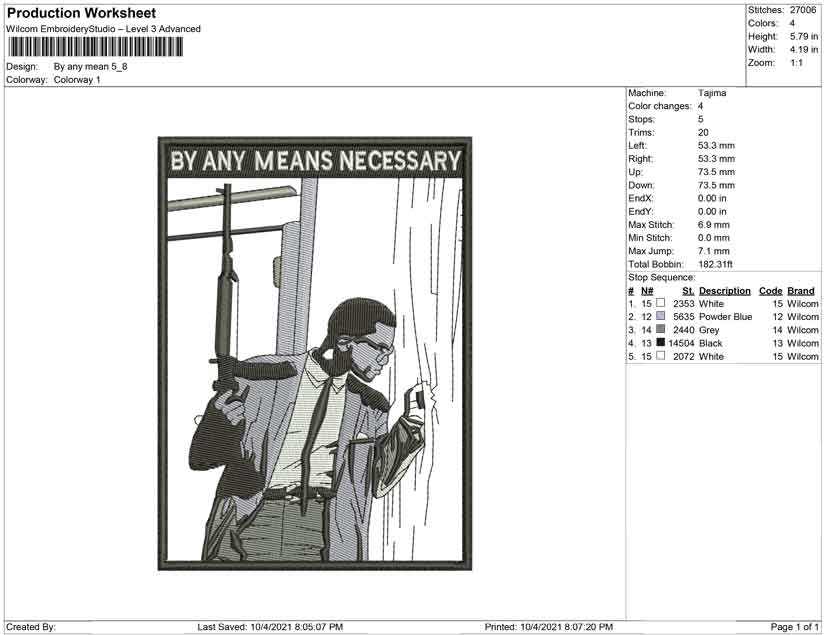 By any means necessary
