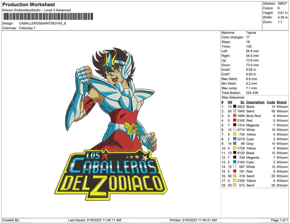 Caballeros Saint Seiya