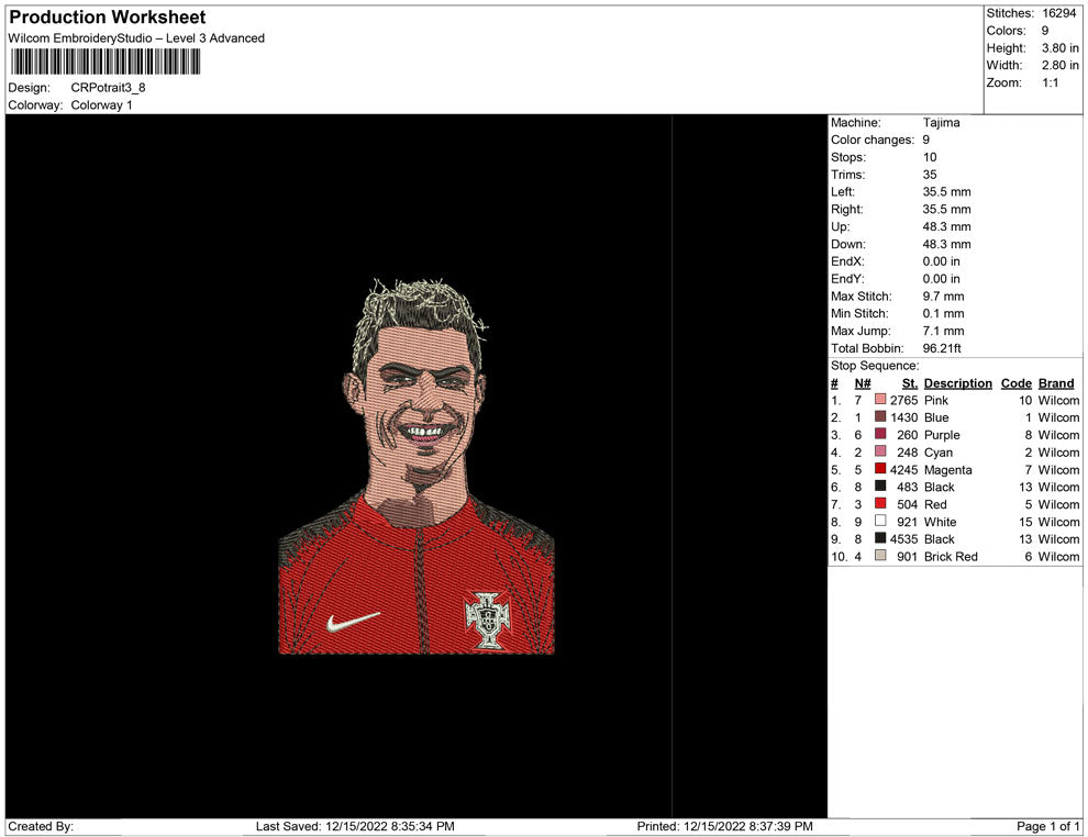 Cristiano Ronaldo Potrait