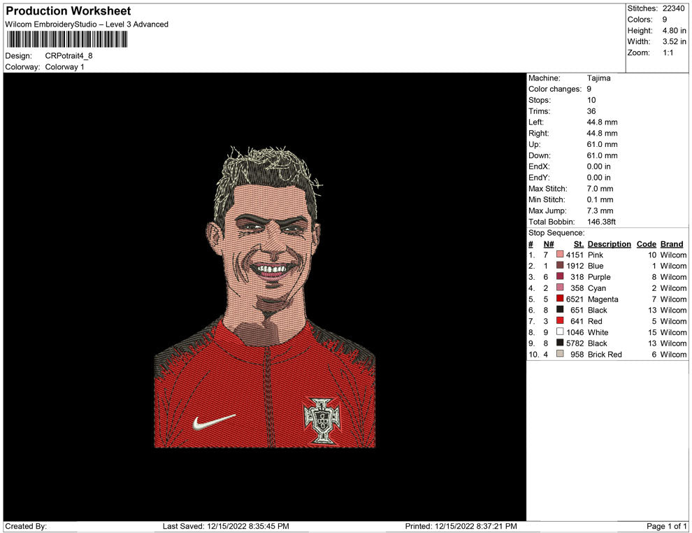 Cristiano Ronaldo Potrait