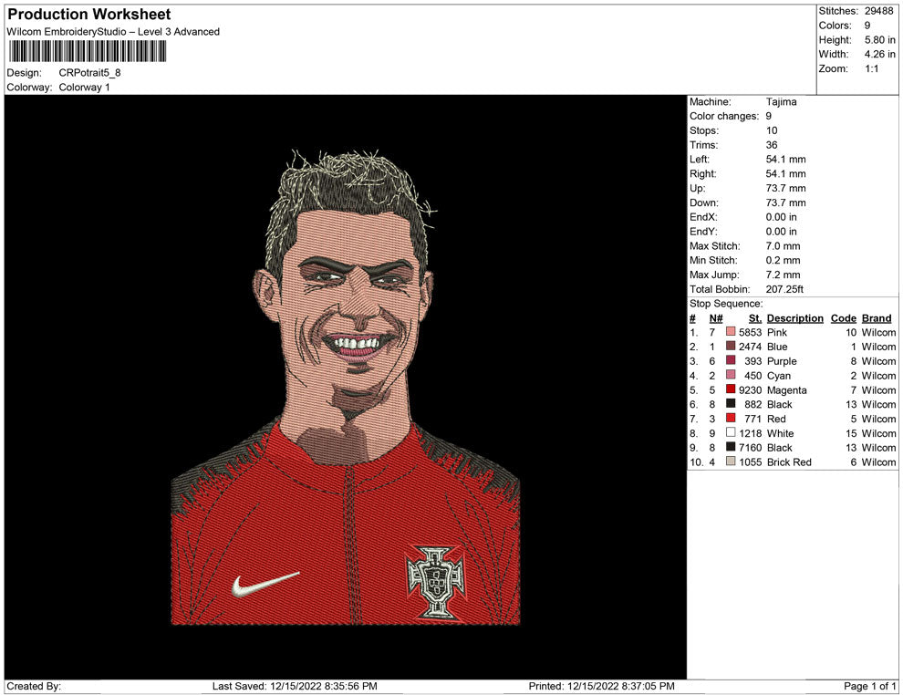 Cristiano Ronaldo Potrait