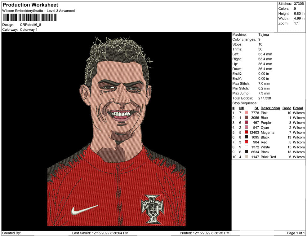 Cristiano Ronaldo Potrait