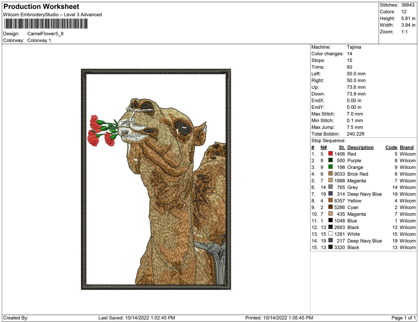 Camel Rose