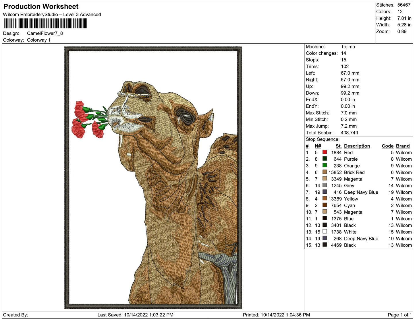 Camel Rose
