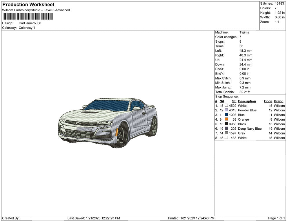 Car Camero