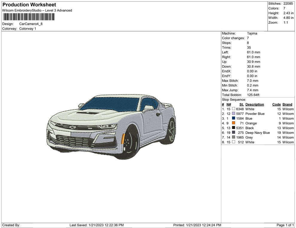 Car Camero