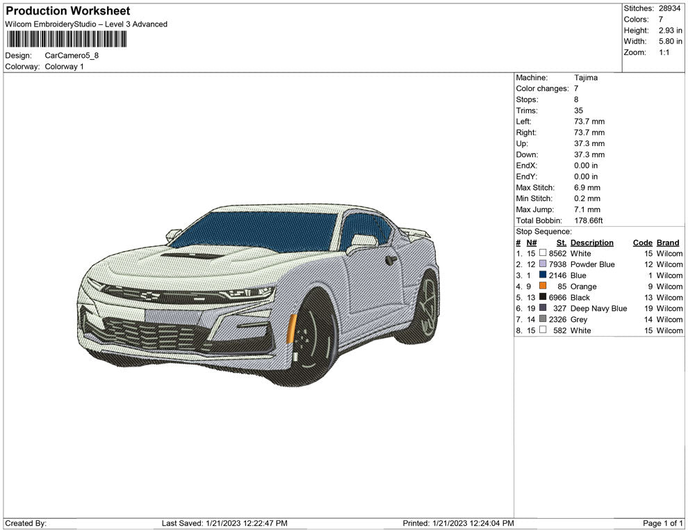 Car Camero