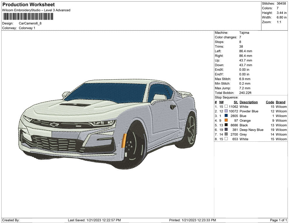 Car Camero