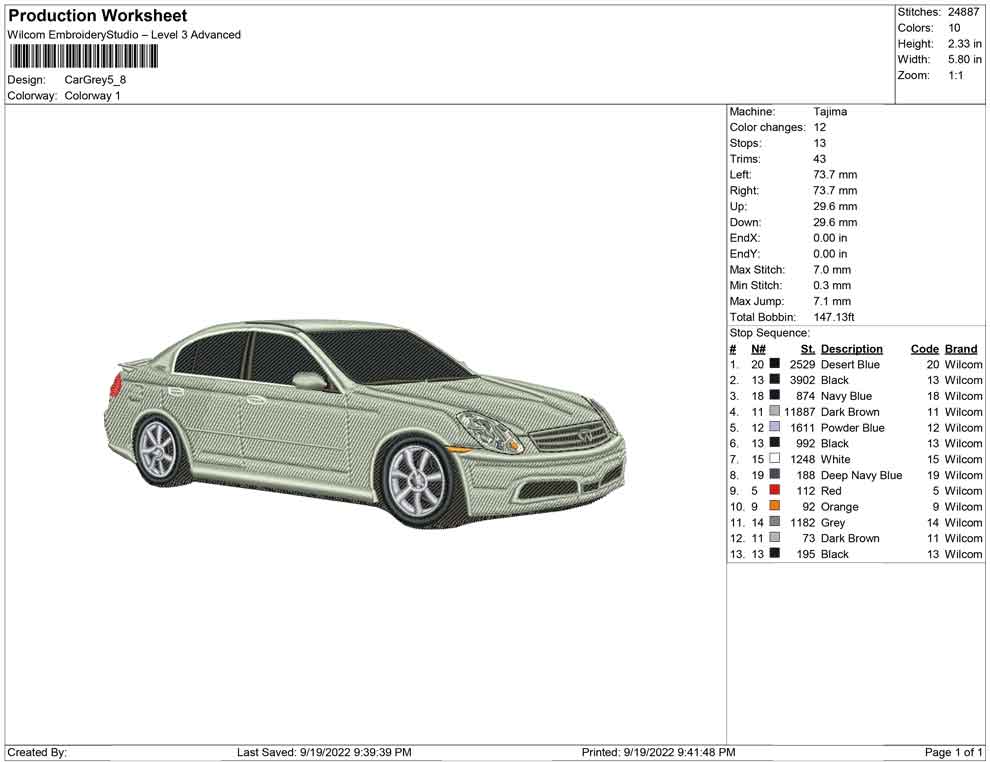 Car Grey
