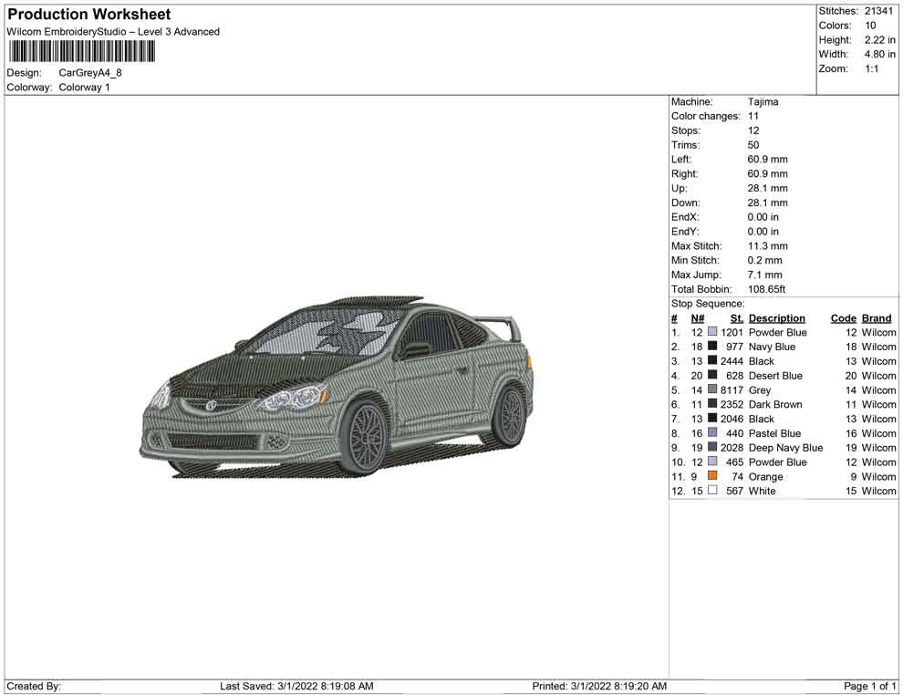 Car Grey A