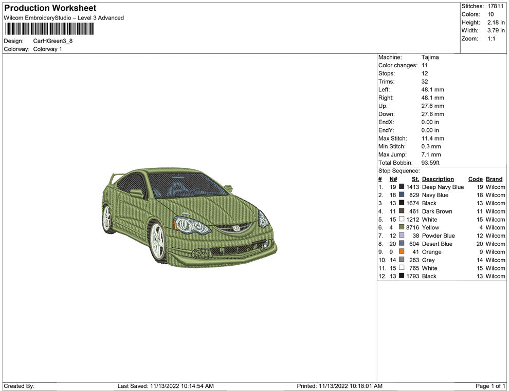 Car Green