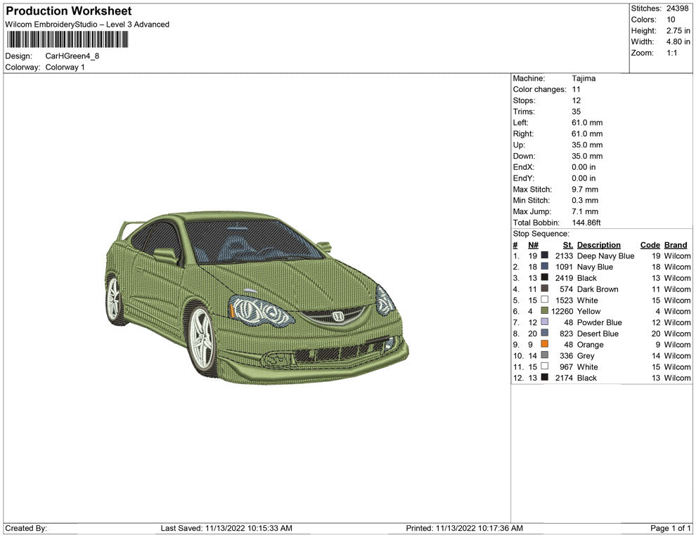 Car Green