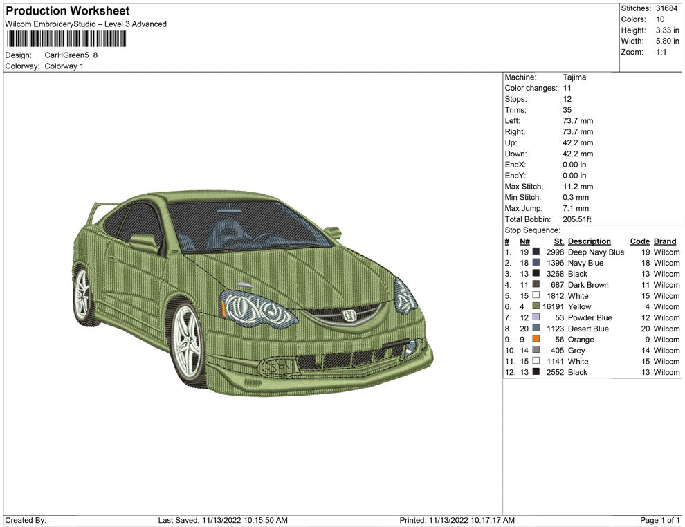 Car Green