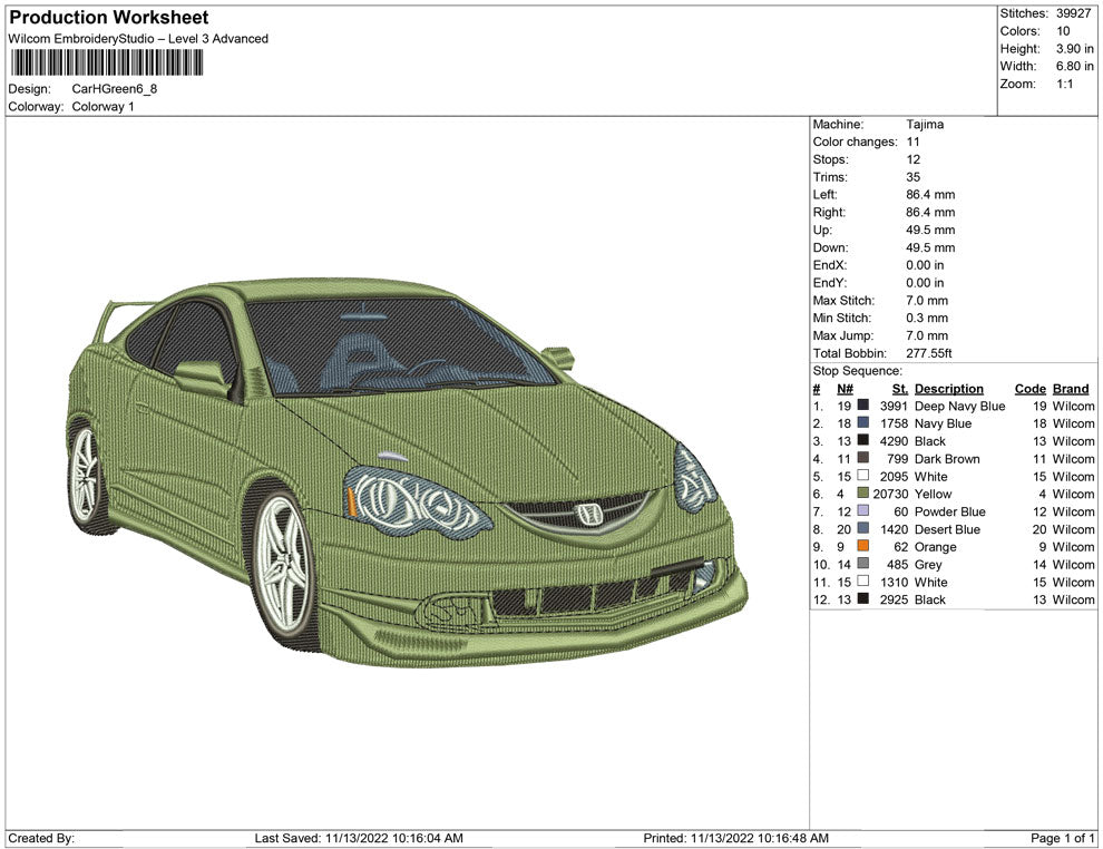 Car Green