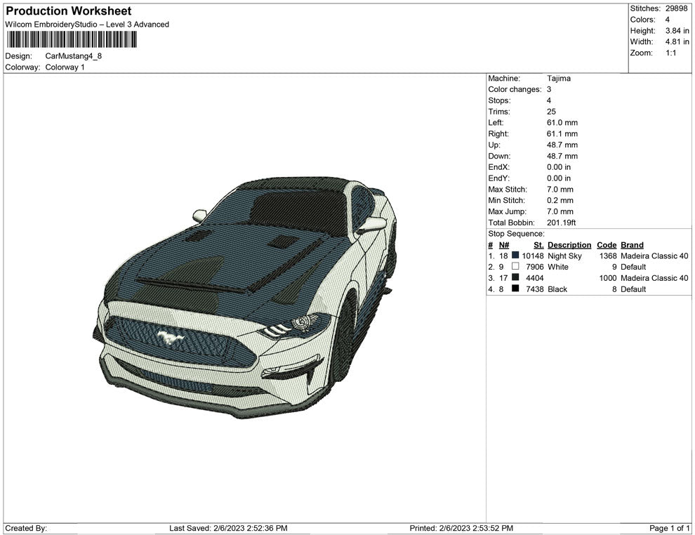 Car mustang