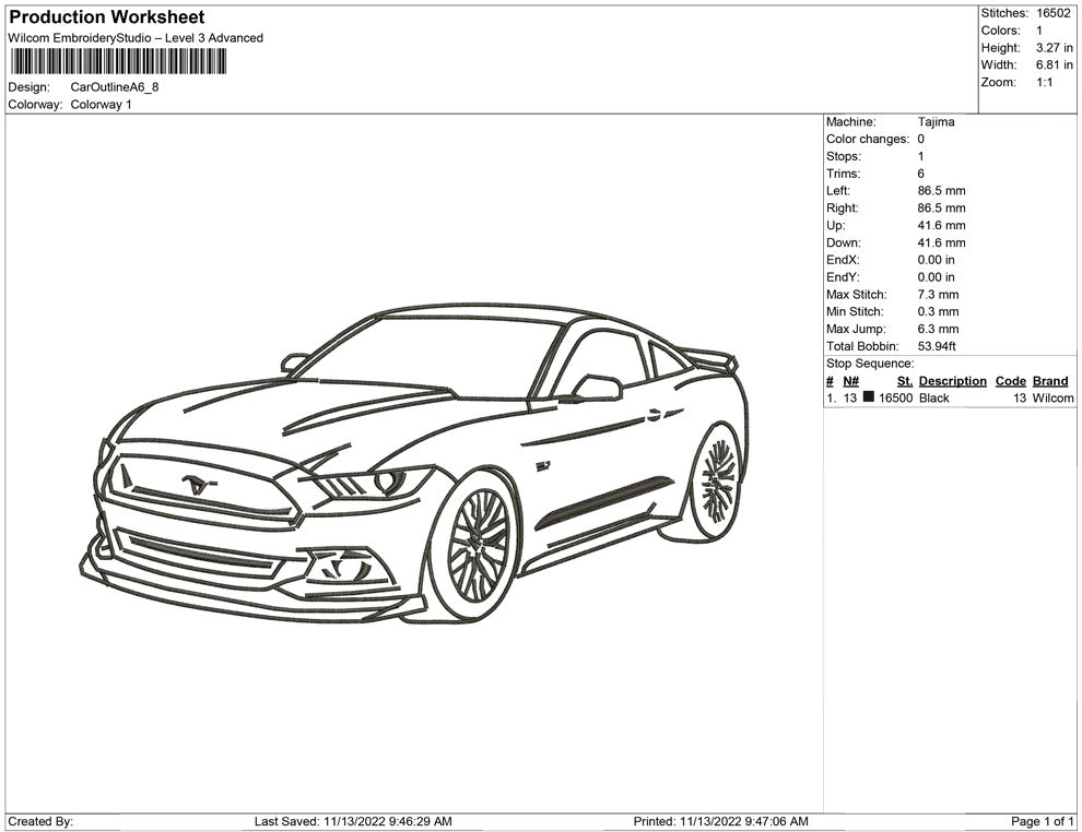 Car Outline Honda